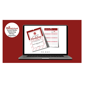 Social Media Marketing Organizer -refillable eBook